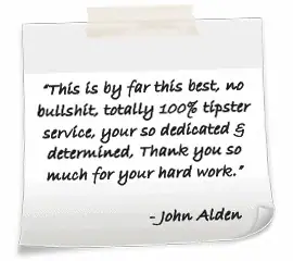 Core Value Bets testimonial mobile 2