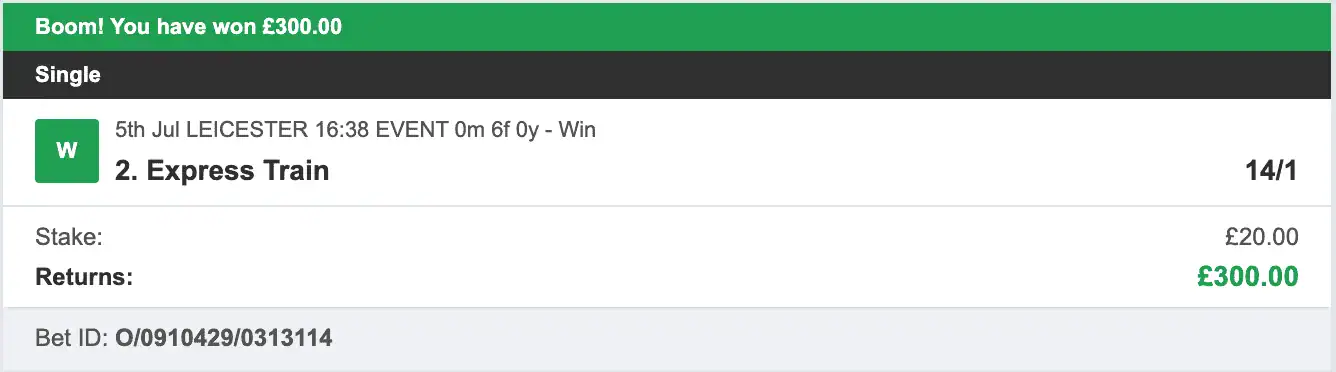 Core Value Bets - Winner 3 - 2025-07-05